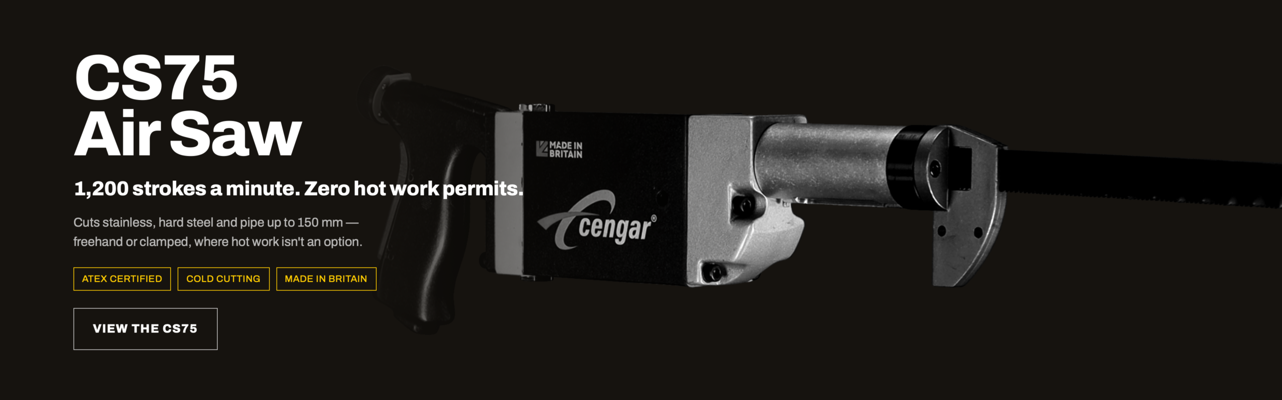 cengar cs75 atex air saw