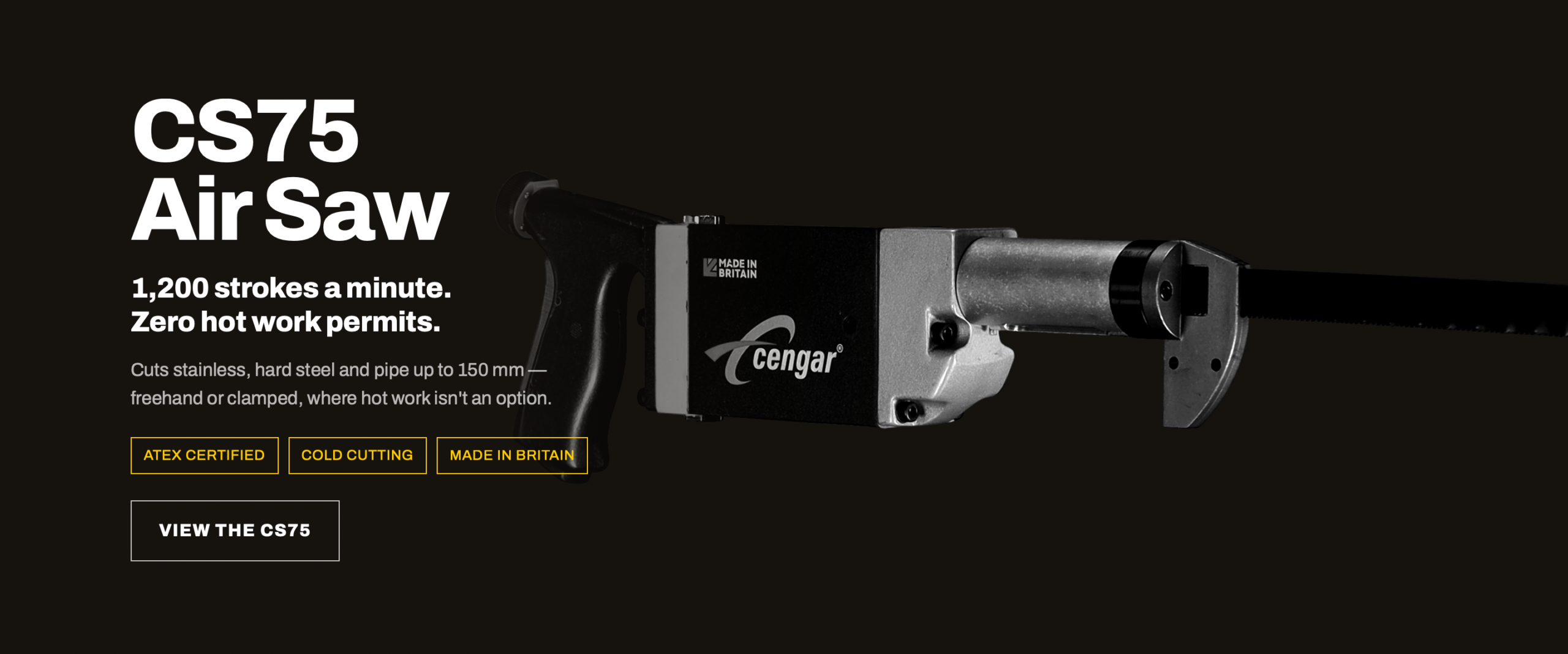 cengar cs75 air saw